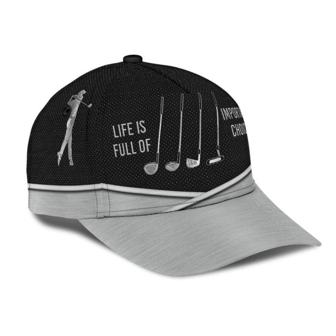 Stay Stylish On The Green With Golf Lover Classic Cap - Gift 4