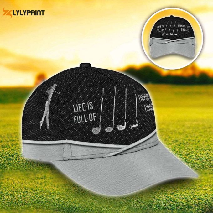 Stay Stylish On The Green With Golf Lover Classic Cap - Gift 1