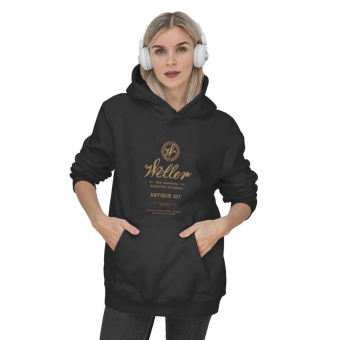 Stay Stylish With Weller Antique 107 Logo Hoodies - Premium Quality Apparel 2