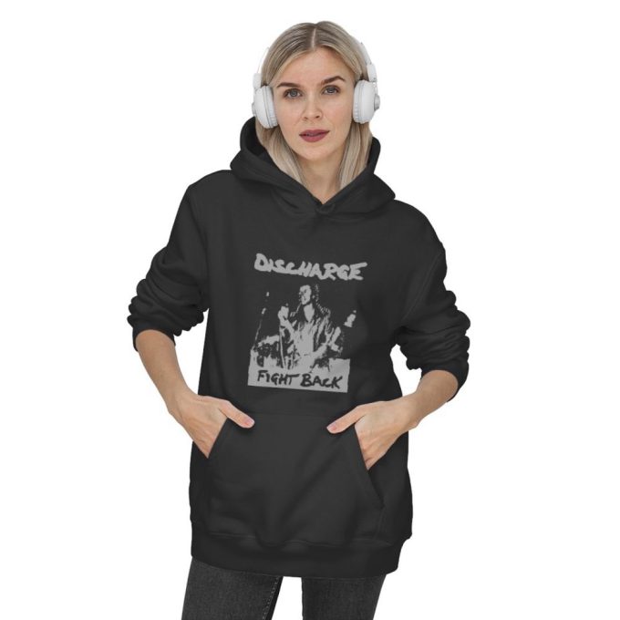 Stay Warm And Empowered With Discharge - Fight Back Premium Hoodies 2