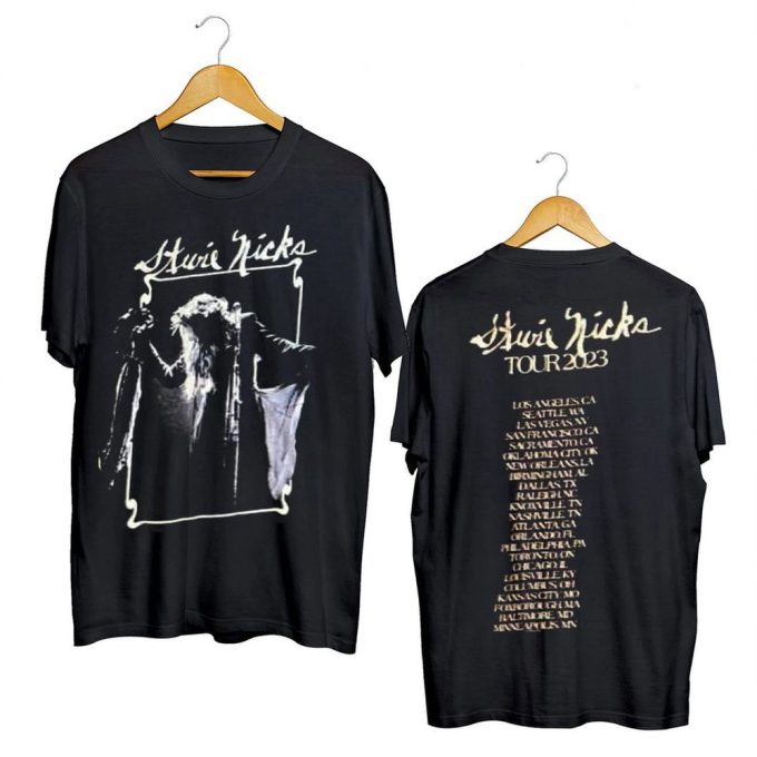 Stevie Nicks Tour 2023 Live T-Shirt: Get Your Exclusive Concert Merch! 5