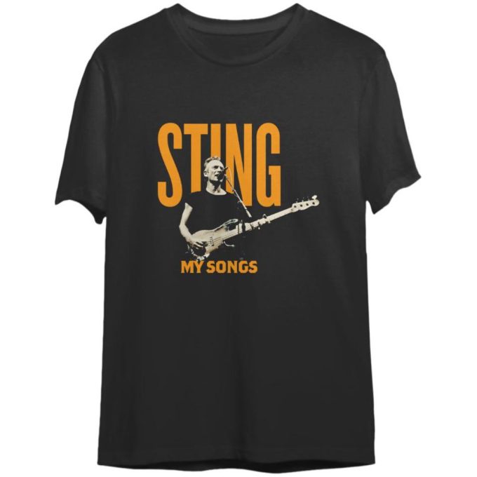 Sting My Song 2023 World Tour T-Shirt, Sting Tour 2023 Shirt 1