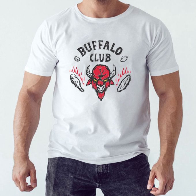 Stranger Things Buffalo Club Tee Shirt Hoodie Gift For Men And Women 2