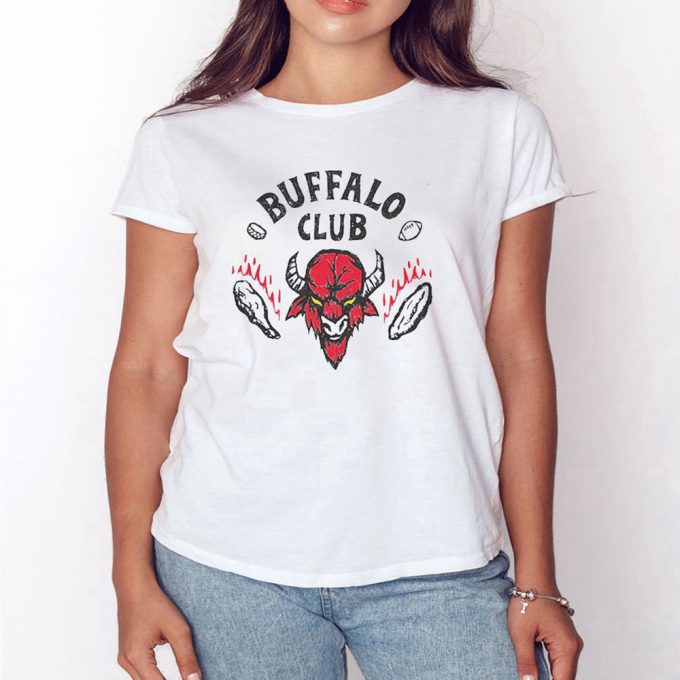 Stranger Things Buffalo Club Tee Shirt Hoodie Gift For Men And Women 4