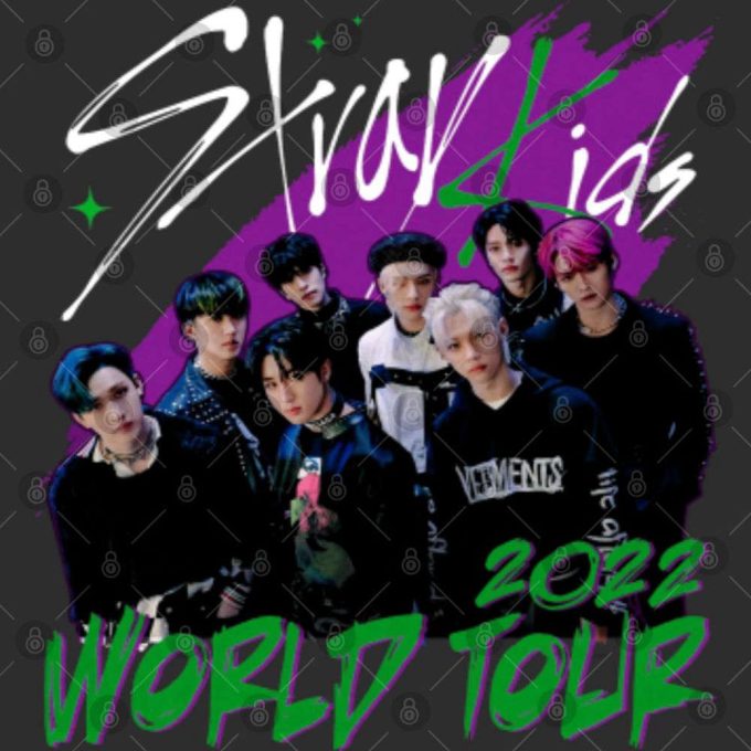 Stray Kids 2Nd World Tour Maniac 2024 Shirt Gift For Women And Men 3