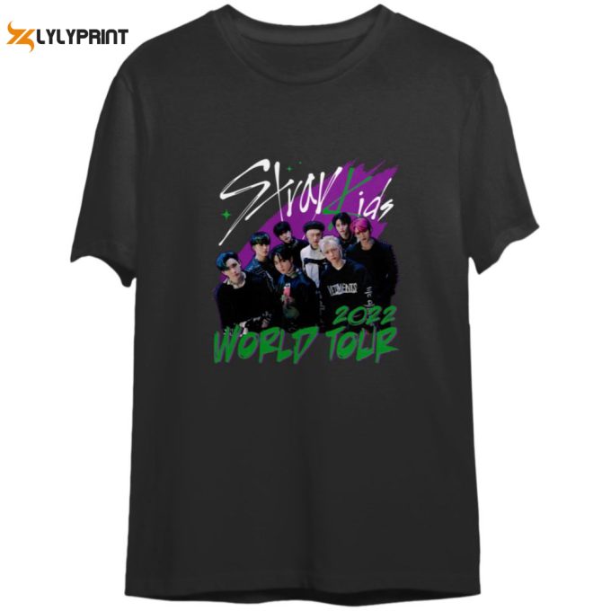 Stray Kids 2Nd World Tour Maniac 2024 Shirt Gift For Women And Men 1