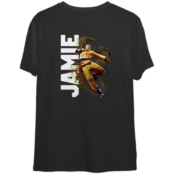 Street Fighter 6 Jamie Siu Men S T-Shirt - Drunken Fist Character Capcom Fighting Game 2