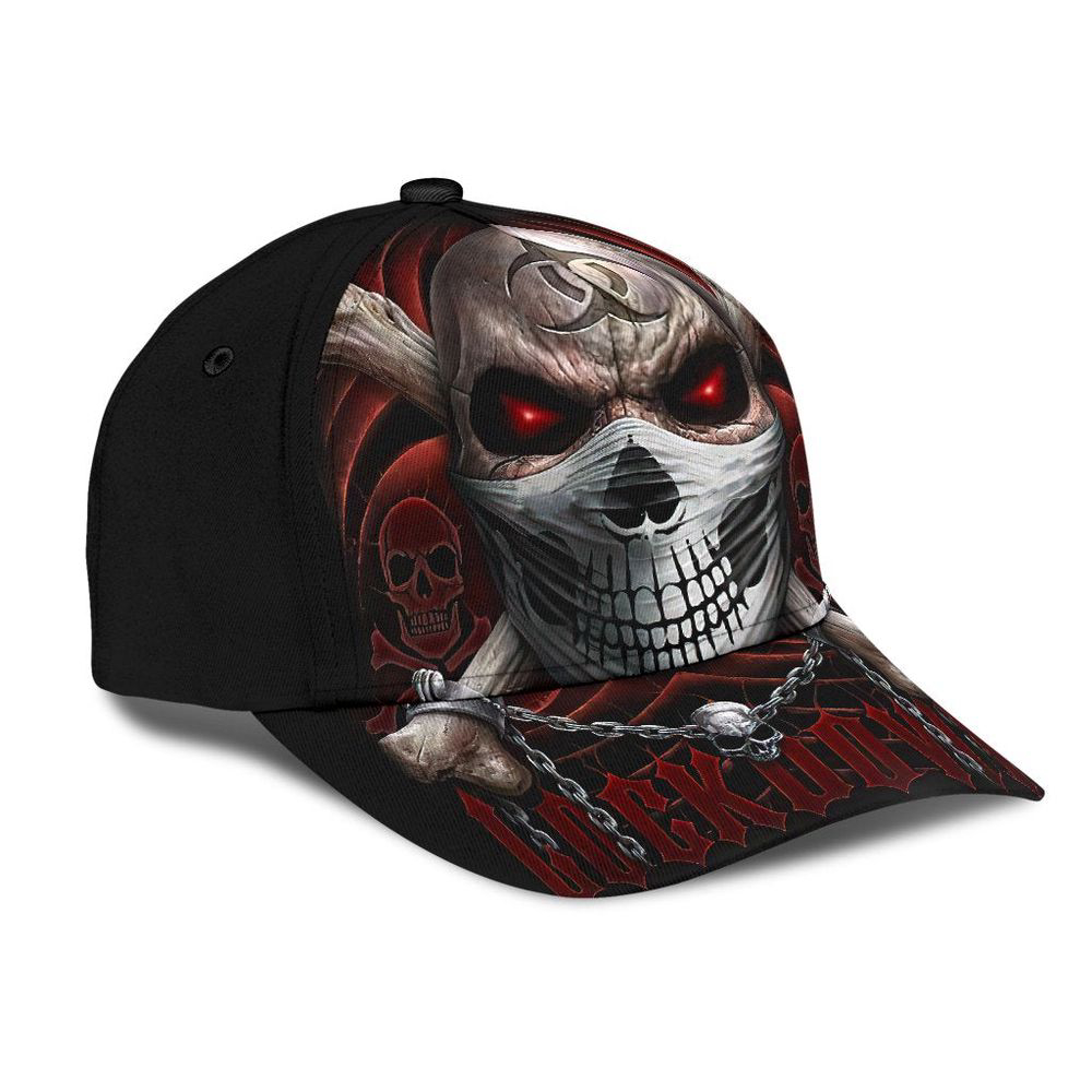Stylish Cool Skull Classic Cap: Trendy Baseball Hat for Men 71