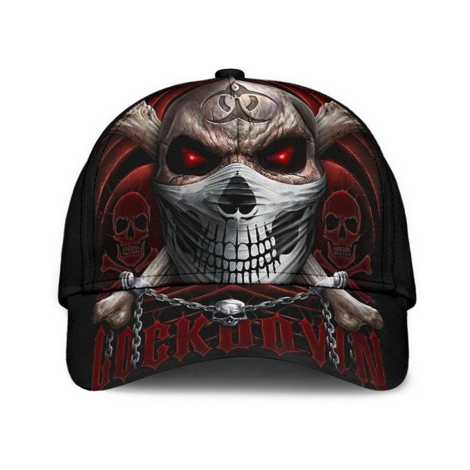 Stylish Cool Skull Classic Cap: Trendy Baseball Hat For Men 4