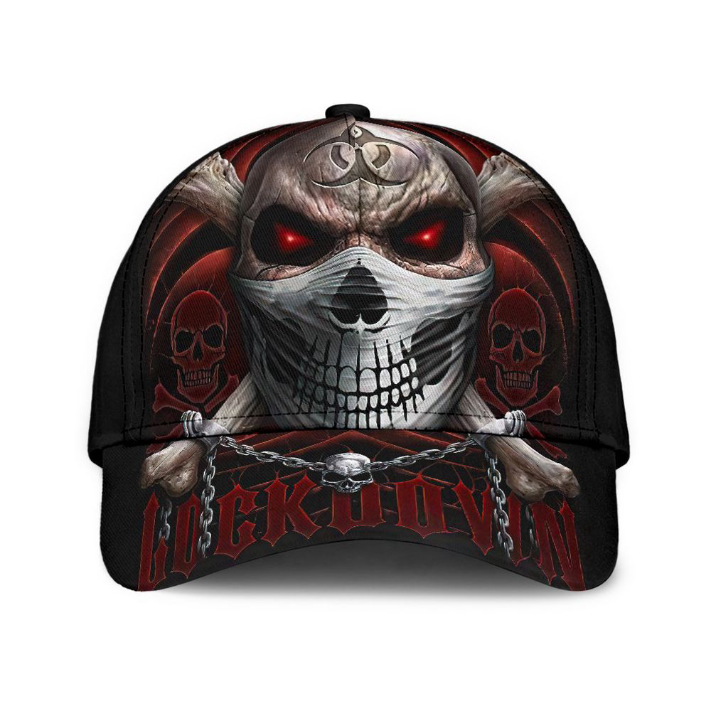 Stylish Cool Skull Classic Cap: Trendy Baseball Hat for Men 75
