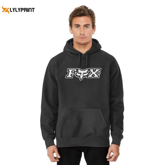 Stylish White Fox Logo Hoodies: Simple &Amp;Amp; Trendy Apparel For Casual Comfort 1