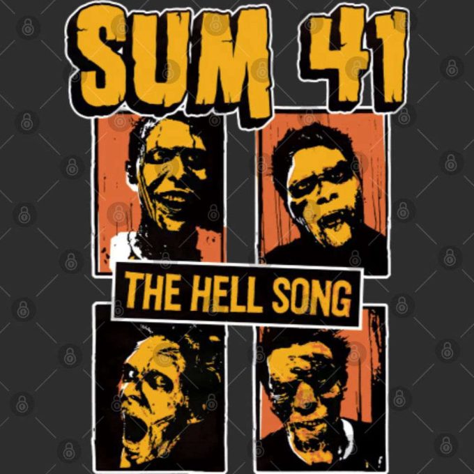 Sum 41 The Hell Song Gift For Men And Women 3