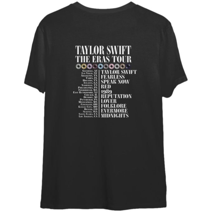 Taylor Taylor Version Eras Tour T-Shirt, The Eras Tour Retro Shirt 2