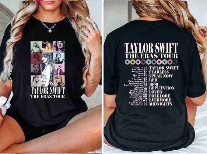 Taylor Taylor Version Eras Tour T-Shirt, The Eras Tour Retro Shirt 5