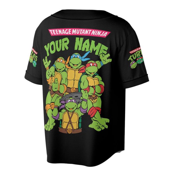 Teenage Mutant Ninja Turtles Mutant Mayhem Movie Baseball Jersey 2