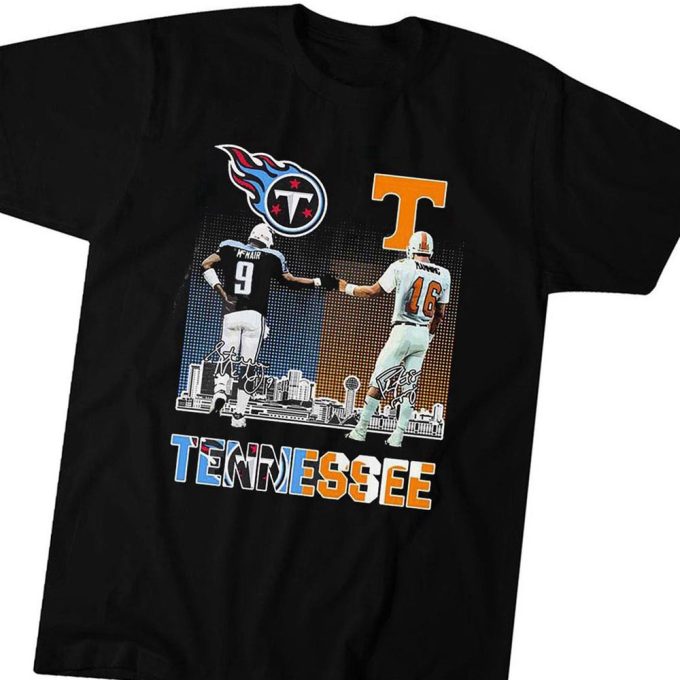 Tennessee Titans And Volunteers City Champions T-Shirt Hoodie Gift For Men And Women 2