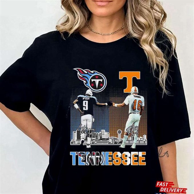 Tennessee Titans And Volunteers City Champions T-Shirt Hoodie Gift For Men And Women 4