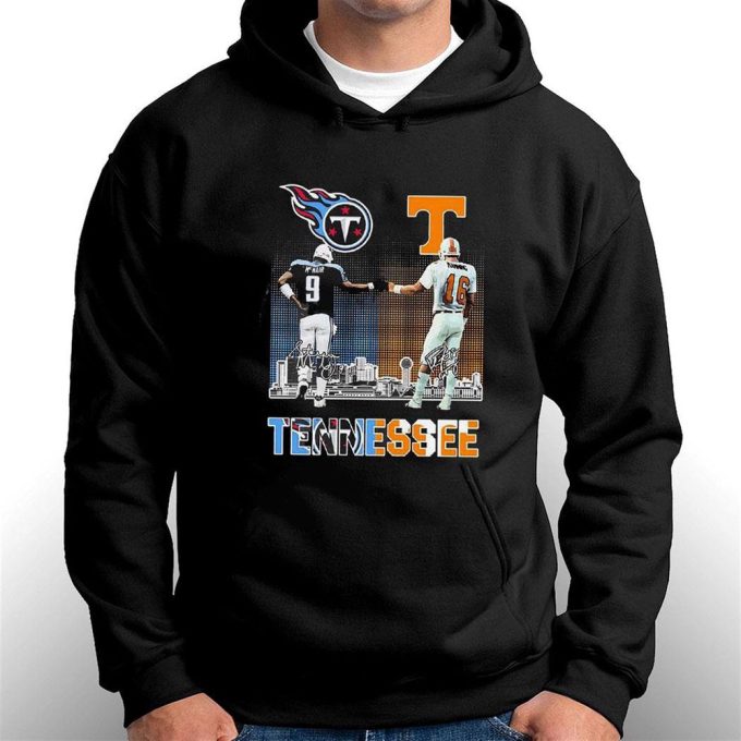 Tennessee Titans And Volunteers City Champions T-Shirt Hoodie Gift For Men And Women 5