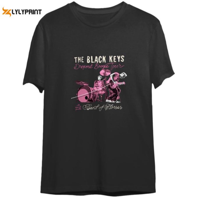 Vintage Black Keys Drop Out Boogie Tour 2022 Shirt: Rock In Style! 1