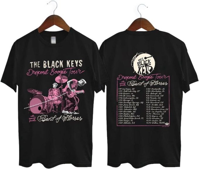 Vintage Black Keys Drop Out Boogie Tour 2022 Shirt: Rock In Style! 5