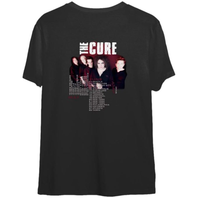 The Cure 2023 Tour T-Shirt - Rock Band Concert Shirt 2
