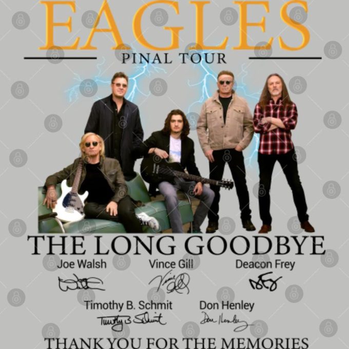 The Eagles Tour 2023 Shirts, The Long Goodbye Tour 2023 T-Shirt 3