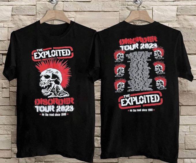 The Exploited Disorder Tour 2023 T-Shirt 5