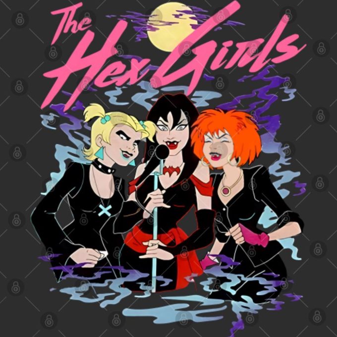 The Hex Girls Rock Band Music T-Shirt, The Hex Girls Shirt 2