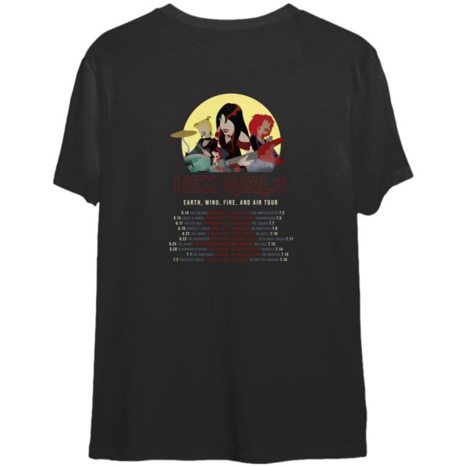 The Hex Girls Rock Band Music T-Shirt, The Hex Girls Shirt 5