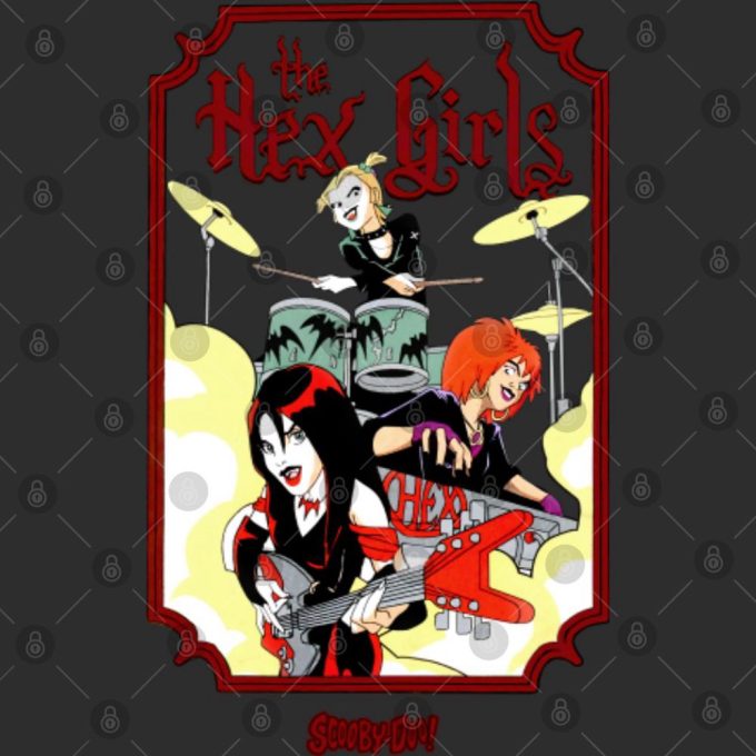 The Hex Girls Shirt: Spell Bound World Tour 2023 Scooby Vintage T-Shirt 3