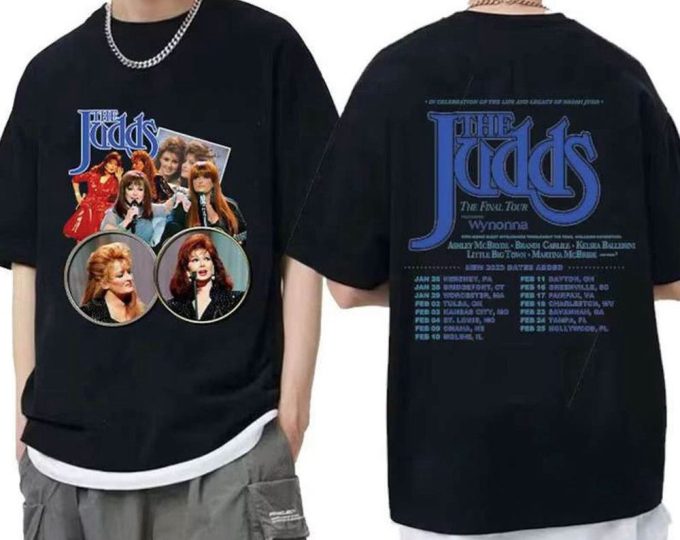 The Judds Final Tour 2023 Concert Music Tshirt, The Judds Shirt 4