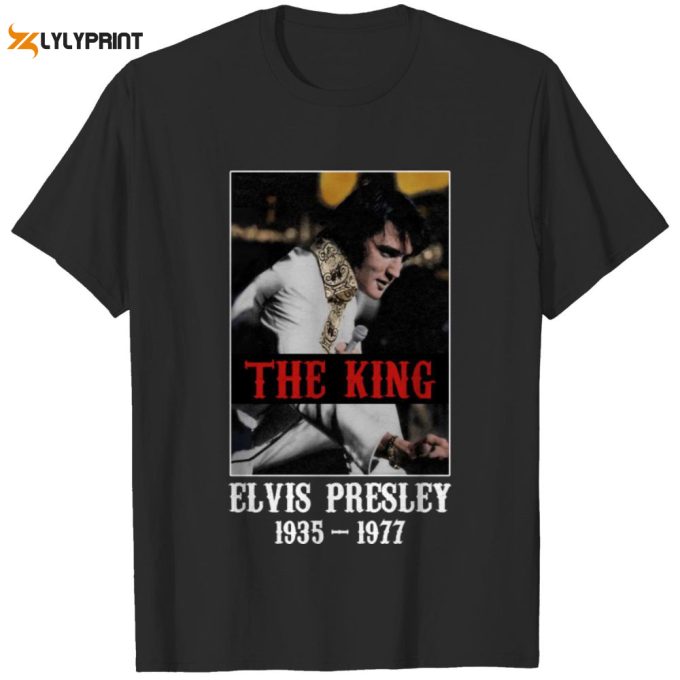 The King Elvis Presley T-Shirt For Men And Women 1