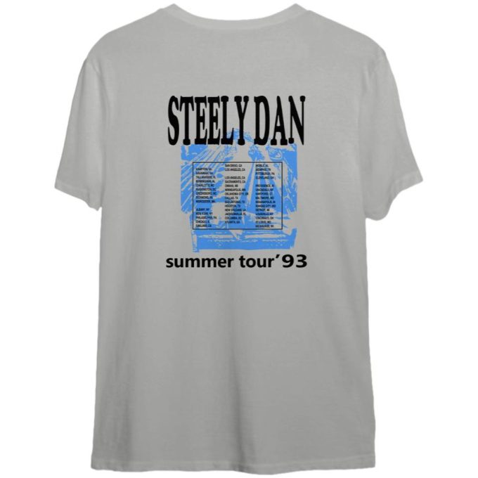 The Returned Of 1993 Steely Dan Summer Tour '93 T-Shirt 2