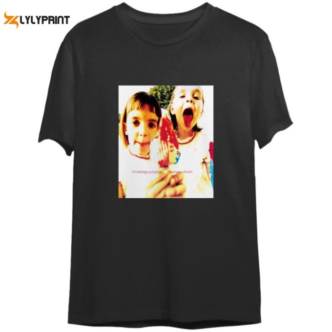 Vintage Smashing Pumpkins Siamese Dream 1993 Double Sided T-Shirt - Perfect For Fans! 1