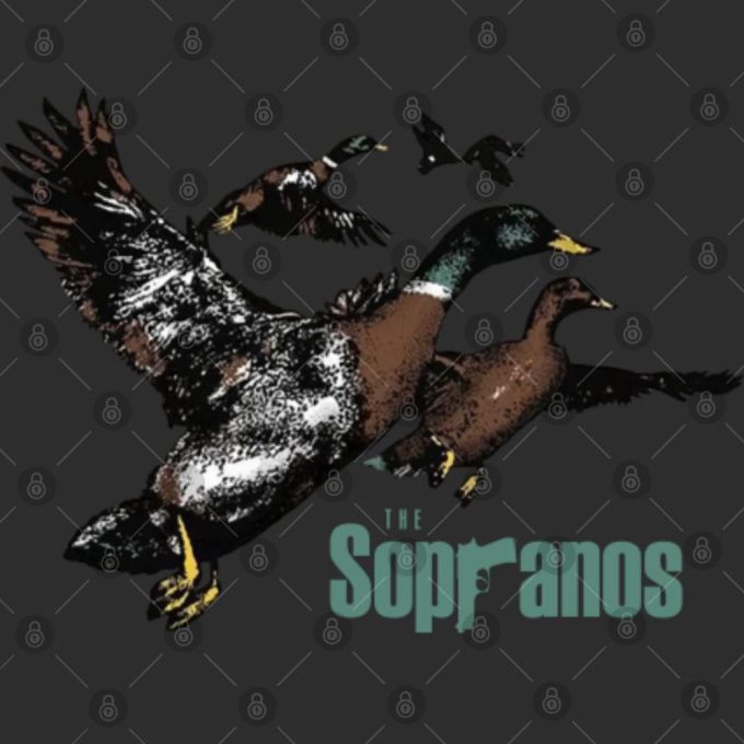 The Sopranos Shirt, Ducks The Sopranos Shirt, Tony Since The Duck Left I Guess Shirt Gift For Men And Women 4