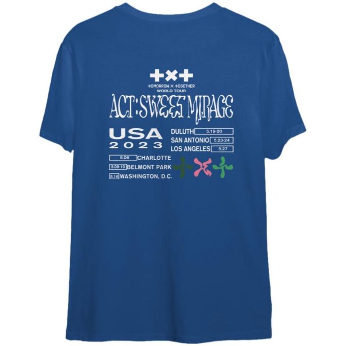 Tomorrow X Together World Tour Usa 2023 T-Shirt, Txt Shirt, 2023 Tour Shirt 2