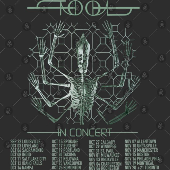 Tool Band In Concert 2023 Shirt, Tool Band Fan Gift Shirt 2