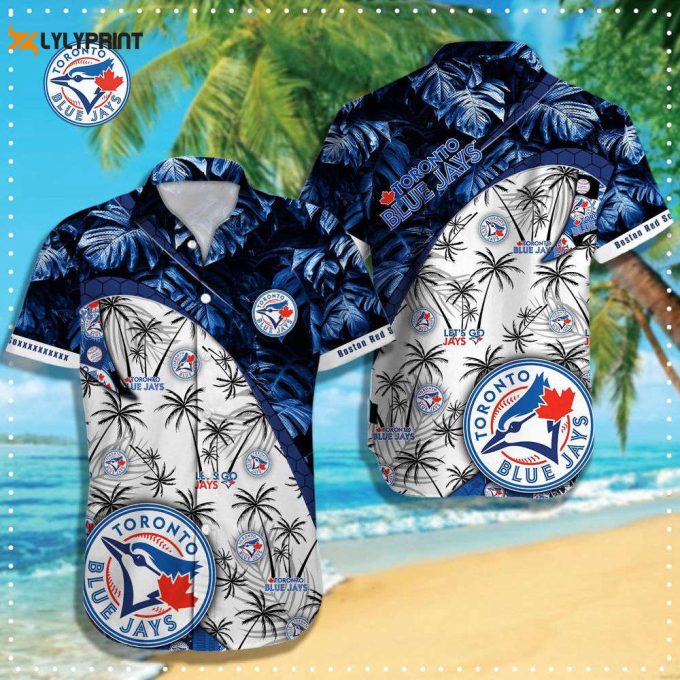 Toronto Blue Jays Mlb-Hawaiian Shirt Q-49376 Fan Gift For Men Women 1