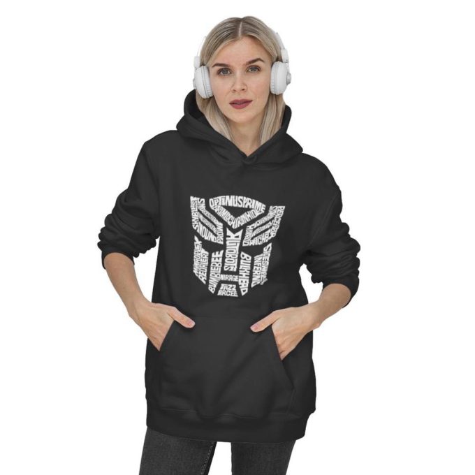 Transform With Autobots: White Hoodies For True Fans 2