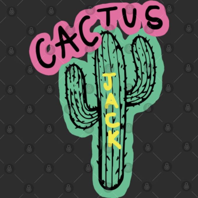 Travis Cactus Jack T-Shirt: Trendy &Amp; Authentic Merch For Fans 4