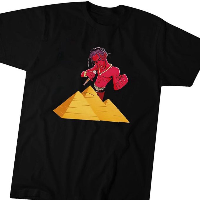 Travis Scott Athe Pyramids T-Shirt For Men And Women Gift For Men Women 2