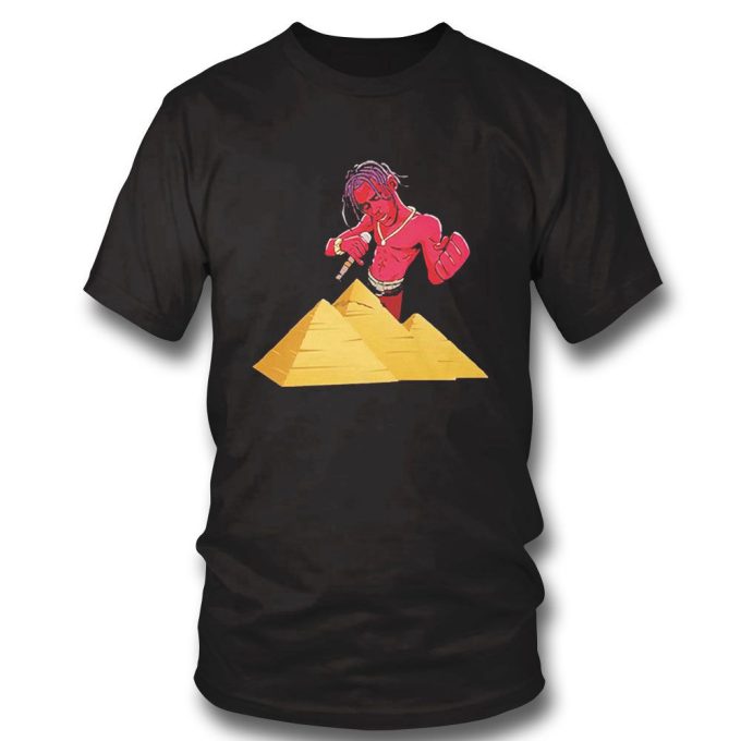 Travis Scott Athe Pyramids T-Shirt For Men And Women Gift For Men Women 3