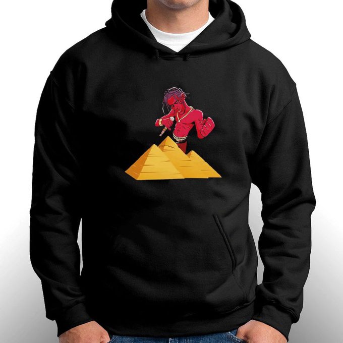 Travis Scott Athe Pyramids T-Shirt For Men And Women Gift For Men Women 5
