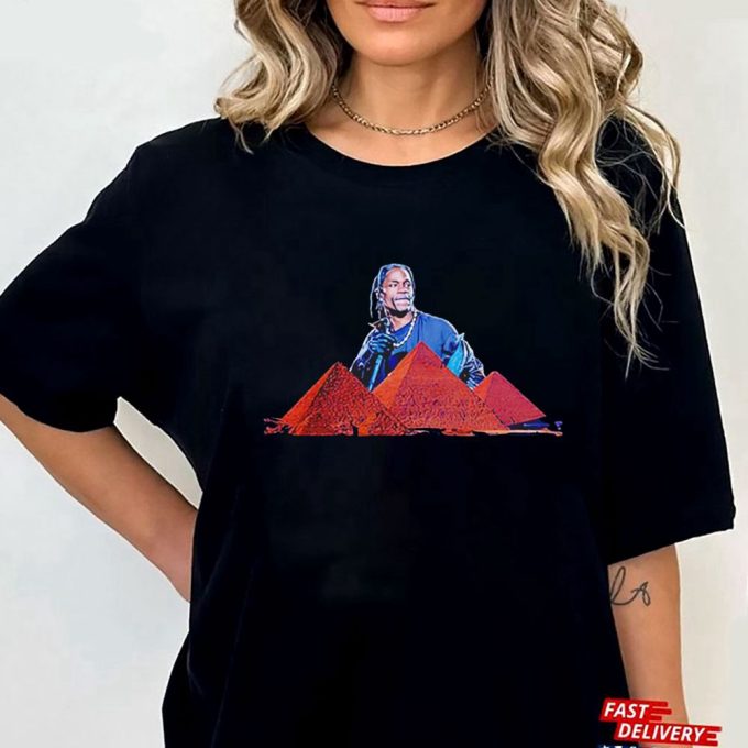 Travis Scott Pyramids Concert T-Shirt For Men And Women Gift For Men Women 4