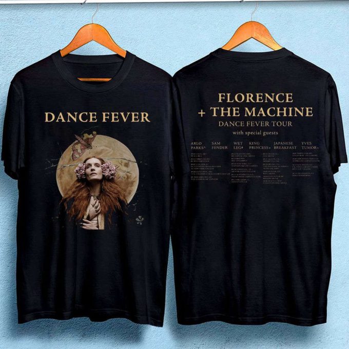 Official Florence And The Machine 2022 Tour T-Shirt - Double-Sided Design 5