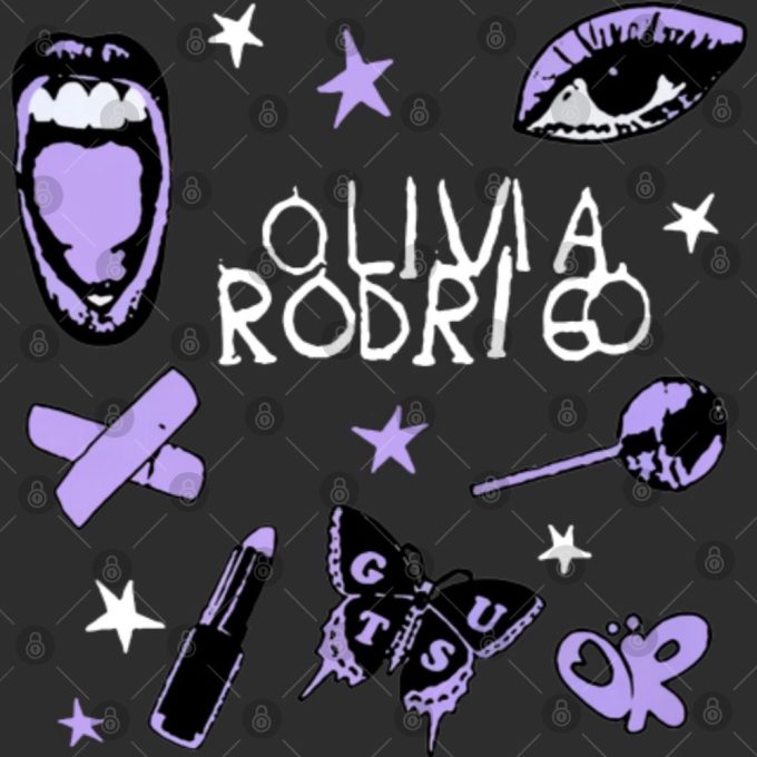 Vampire Olivia Rodrigo Shirt, Olivia New Album Guts Shirt, Guts Olivia Track List Shirt, Olivia Rodrigo Album Guts Tee 4