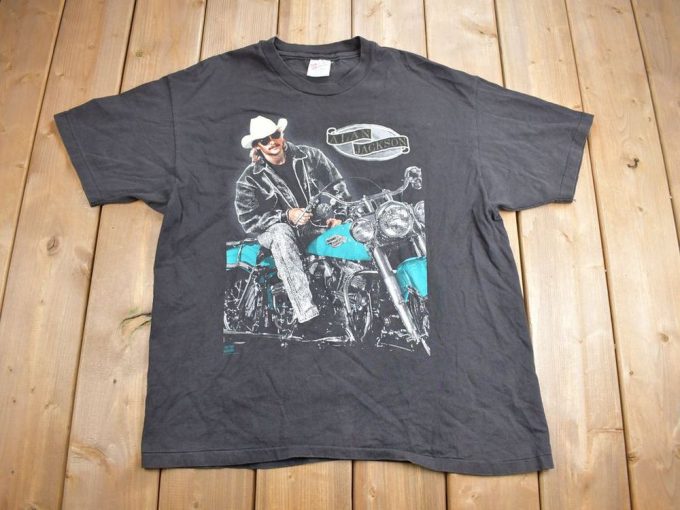 Vintage 1992 Alan Jackson Graphic Band T-Shirt 5