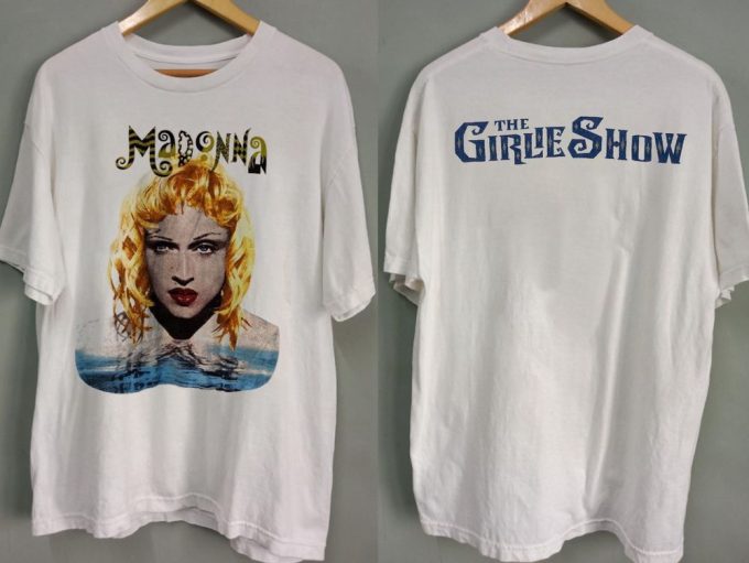 1993 Madonna Girlie Show Erotica Pop Tour Concert T-Shirt – Vintage &Amp; Iconic Collectible 4