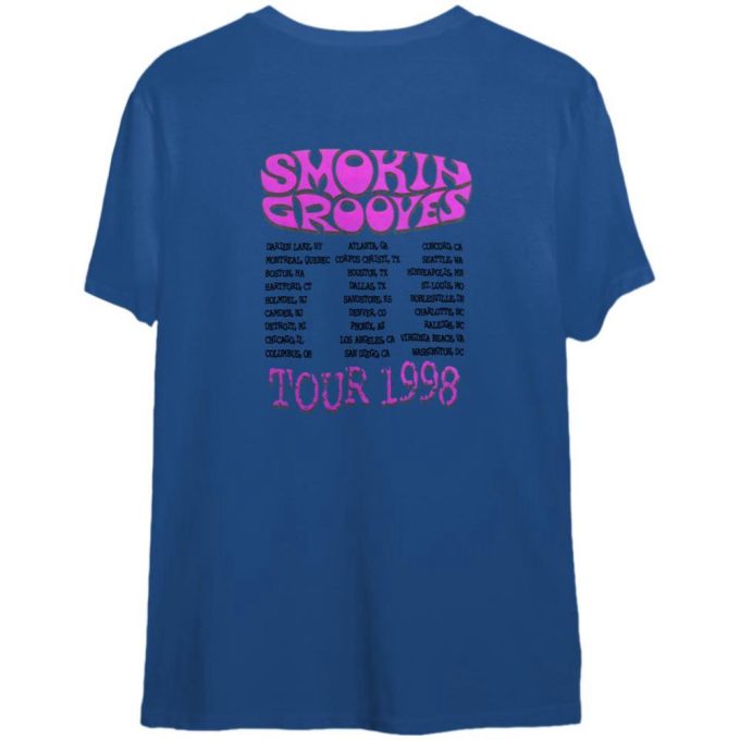 Vintage 1998 Smokin Grooves T Shirt, Smokin Grooves Tee 2