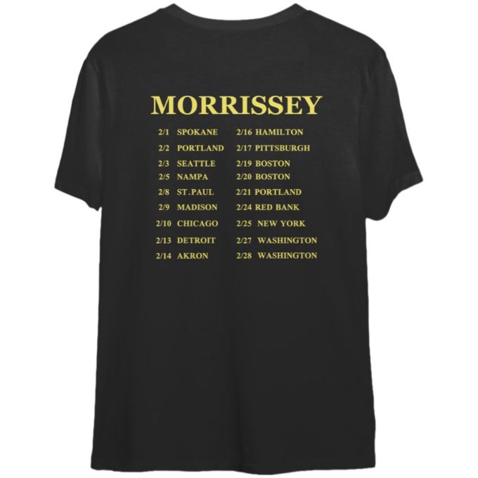 Vintage 1999 Morrissey Shirt Gift For Men And Women 2